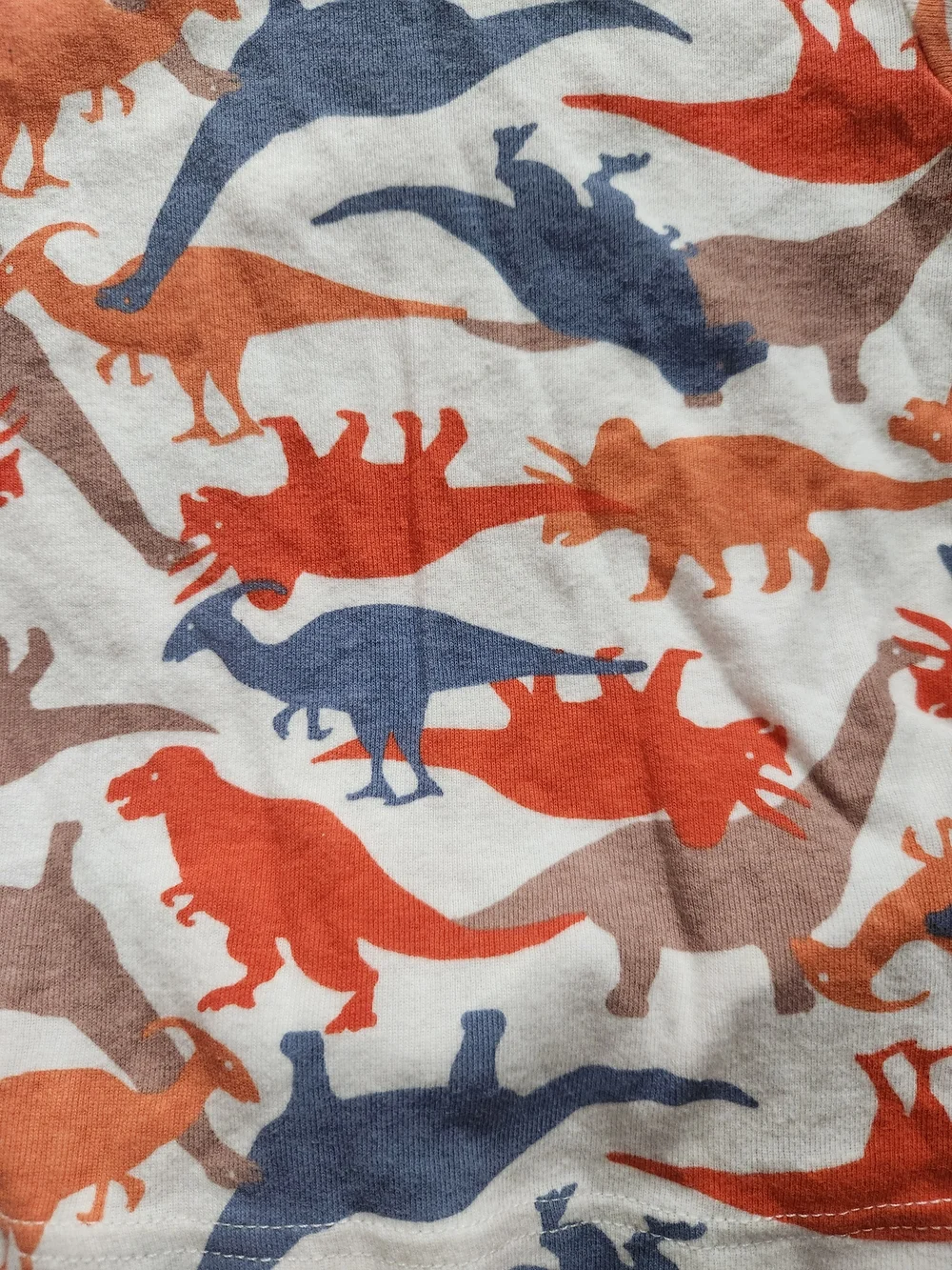 Old Navy Boys Girls Kids Colorful Dinosaur Pajamas Set Sleepwear, 12-18 Months
